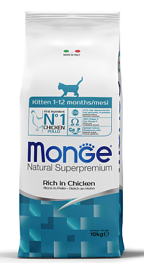 Monge Cat Daily Line Сухой корм для котят и беременных кошек, из курицы