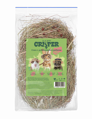 MR.Crisper Сено для грызунов с добавлением рябины