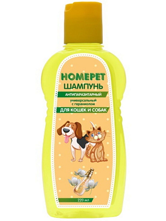 Купить homepet УНИВЕРСАЛЬНЫЙ шампунь антипаразитарный для кошек и собак с гераниолом