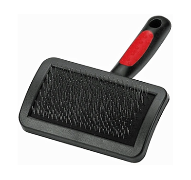 Hello Pet пуходерка для собак средняя разнозубая пластиковая