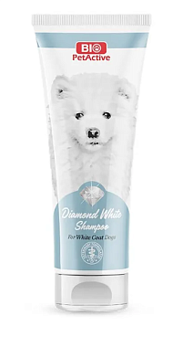 BioPetActive Diamond White Shampoo для собак с белой шерстью