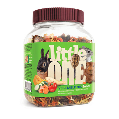 Little One лакомство "овощная смесь" для всех видов грызунов