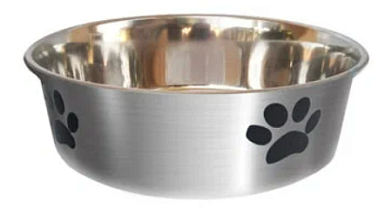 Homepet Heavy Лапки миска металлическая утяжеленная для собак и кошек