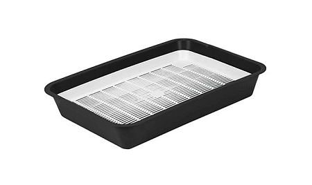 Купить homecat туалет для кошек с сеткой черный 