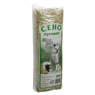 Зверье Мое Брикет Сено луговое для грызунов