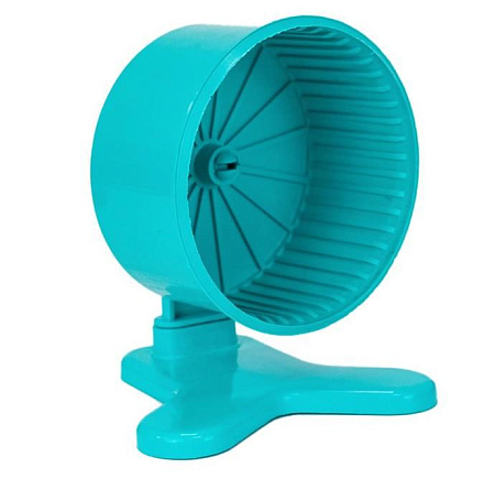 Купить homepet игрушка колесо для грызунов полузакрытое с подставкой пластиковое бирюзовое