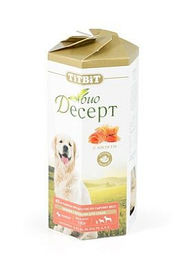 TiTBiT лакомство для собак печенье "био десерт" с лососем стандарт