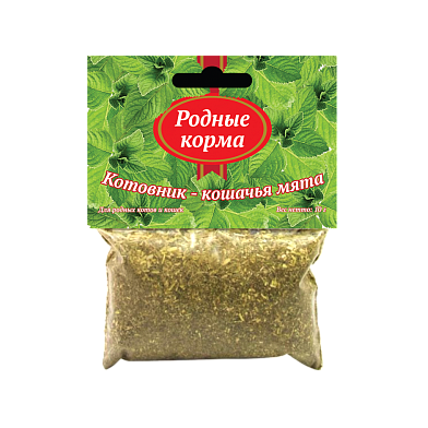 Родные корма лакомства для котят и кошек кошачья мята