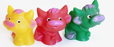 "Зооник« игрушка для собак "Бычок"