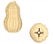 Nutty Pals Durable Peanut игрушка интерактивная для собак из натурального каучука   #2