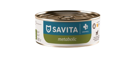 Купить savita vet metabolic консервы для взрослых собак для снижения веса, склонных к ожирению