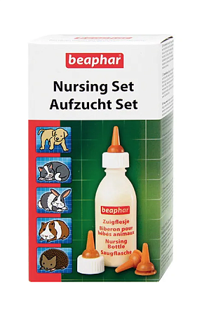 Купить beaphar набор для вскармливания новорожденных, подрастающих и больных котят, щенков, грызунов