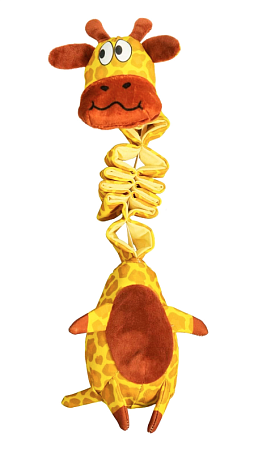 Купить mr.kranch Игрушка для собак Жираф с карманами под лакомство 