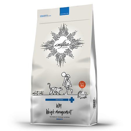 Купить craftia galena cat weight management (obesity) сухой корм для взрослых кошек при избыточном весе