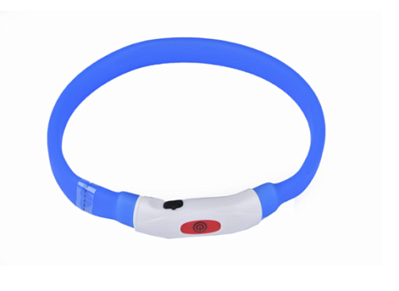 Купить wogy ошейник влагостойкий, изменяемой длины для собак, синий