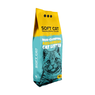 Soft Cat Впитывающий наполнитель для кошек без запаха