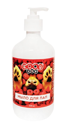 Купить good dog жидкое мыло для мытья лап для кошек и собак