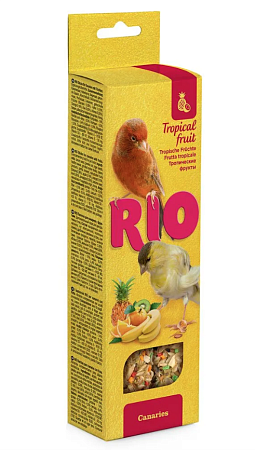 Купить Рио лакомство для канареек Палочки с тропическими фруктами