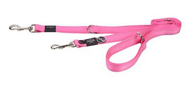 Rogz Utility поводок-перестежка для собак, розовый