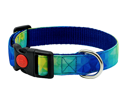 Купить art line ошейник для собак капрон с принтом тригонометрия, фастекс 
