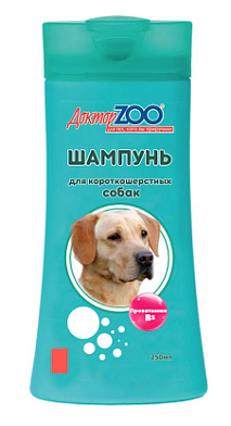 Доктор ZOO Шампунь для короткошерстных собак