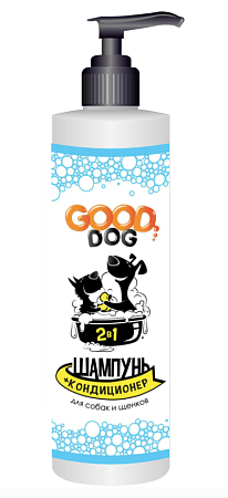 Купить good dog Шампунь-кондиционер 2 в 1 для собак и щенков