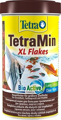 Tetra XL Flakes корм для больших тропических рыб. крупные хлопья