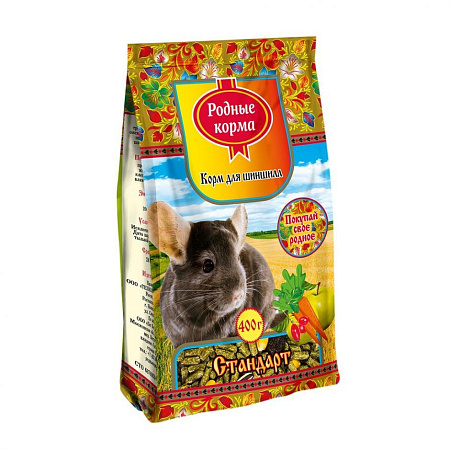 Купить Родные корма Стандарт Сухой корм для шиншилл
