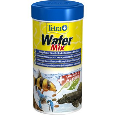 Tetra Wafermix корм для донных рыб (раки, креветки, сомики), таблетки