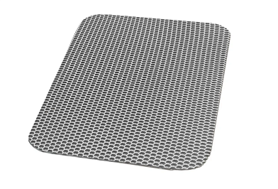 Зверье Мое коврик под миску и лоток для собак и кошек, серебро