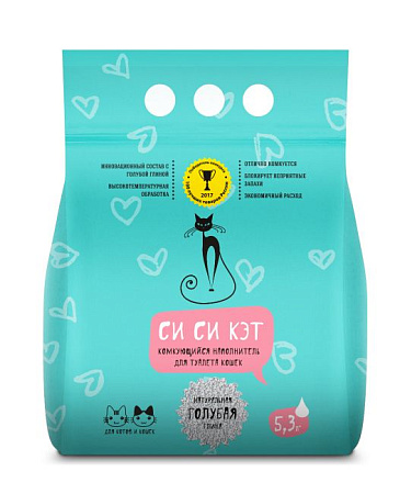 Купить Си Си Кэт комкующийся наполнитель для кошек пакет