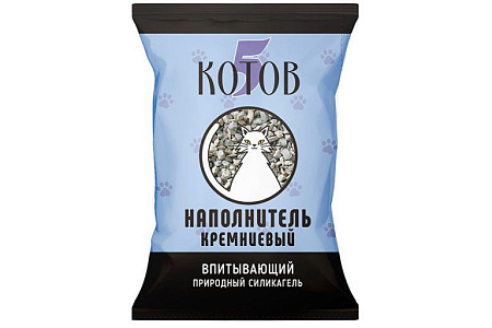 Купить Котович наполнитель для кошек кремниевый впитывающий, голубой