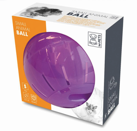 Купить mpets игрушка Прогулочный шар для хомяков фиолетовый