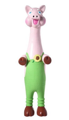 HOMEPET Premium игрушка для собак поросенок с пищалкой латекс