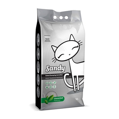 Sandy комкующийся наполнитель для кошек без ароматизатора