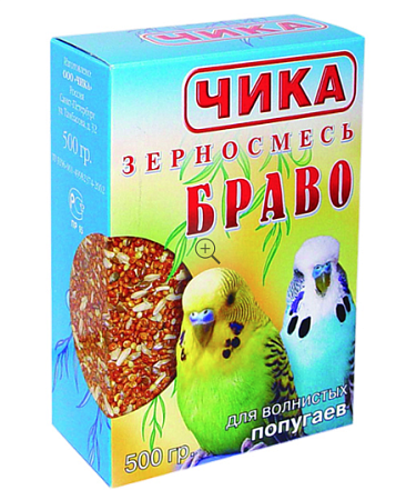 Купить ЧИКА Браво Сухой корм для волнистых попугаев