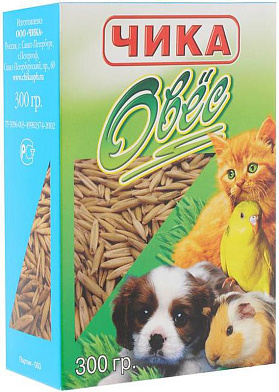 Чика лакомство Овес для животных