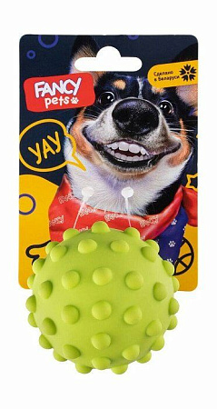 Купить fancy игрушка-погремушка для животных "Мячик Ёжик"