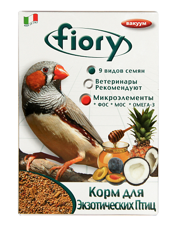 Купить fiory esotici сухой корм для экзотических птиц