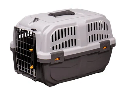 Купить mps переноска для собак и кошек skudo 1 с металлической дверцей с замком серая