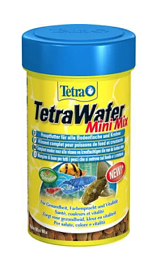 TetraWaferMix Mini корм в мини-чипсах для всех мелких донных рыб