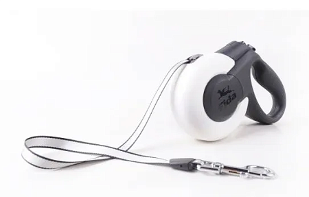 Купить fida mars Рулетка лента для собак мелких пород белая/черная