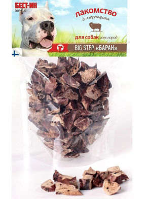 SVB-IN Big Step лакомство для взрослых собак всех пород, легкое баранье