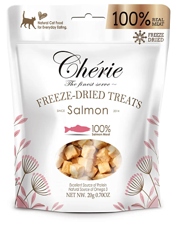 Купить pettric Ллакомства для кошек сублимированный Лосось