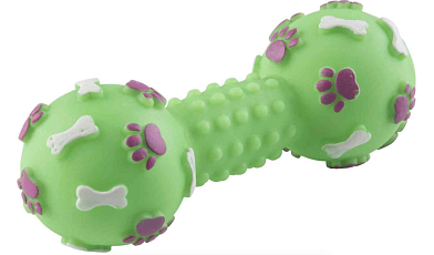 Уют игрушка для собак Гантель с косточками