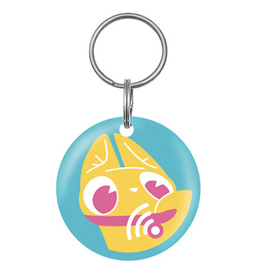 Tappi цифровой адресник для животных, голубой