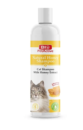 Купить biopetactive natural honey shampoo с экстрактом мёда для кошек