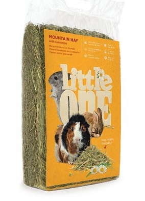 Little One горное сено с ромашкой для грызунов, непрессованное