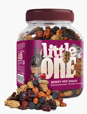 Купить little one ягодное ассорти, лакомство для грызунов