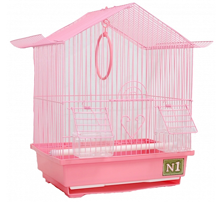 Купить №1 клетка для птиц укомплектованная, пагода